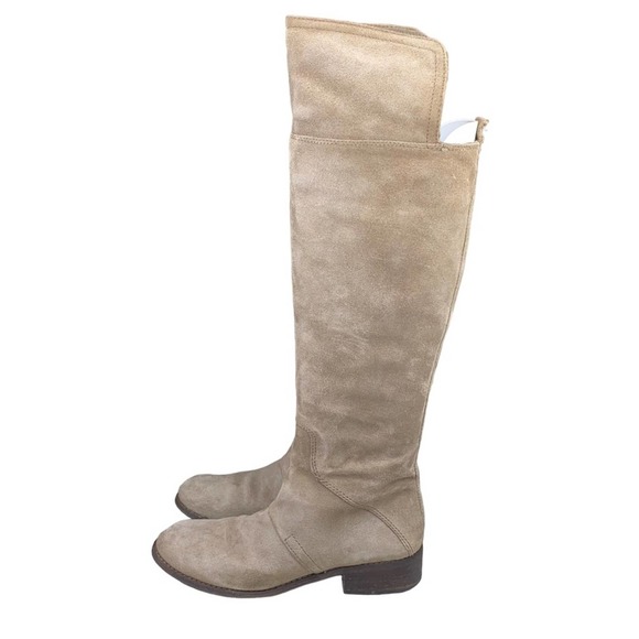 Nine West Women’s Tan Suede Riding Boots US 8 - Picture 5 of 8